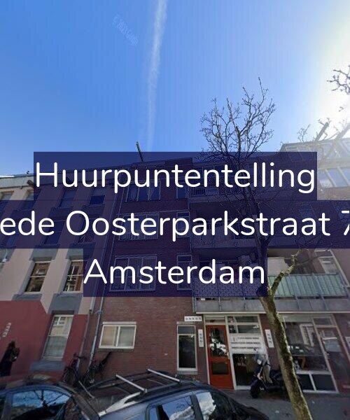Foto gevel Huurpuntentelling voor Tweede Oosterparkstraat 78-C, Amsterdam