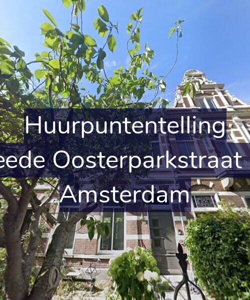 Foto gevel Huurpuntentelling voor Tweede Oosterparkstraat 263, Amsterdam