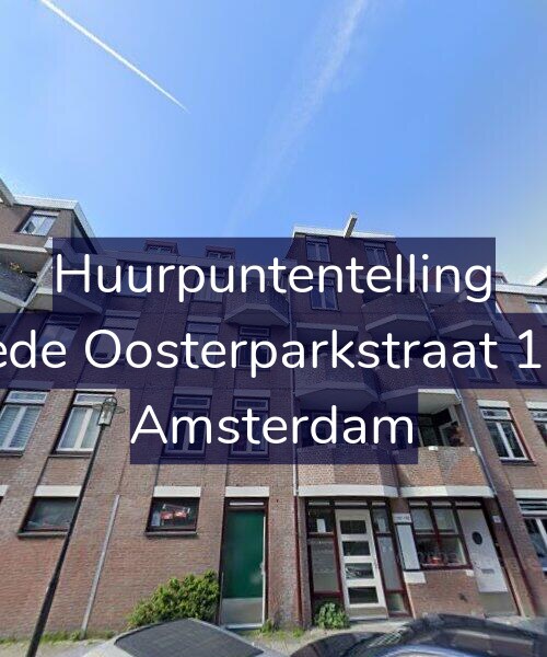 Foto gevel Huurpuntentelling voor Tweede Oosterparkstraat 187-D, Amsterdam