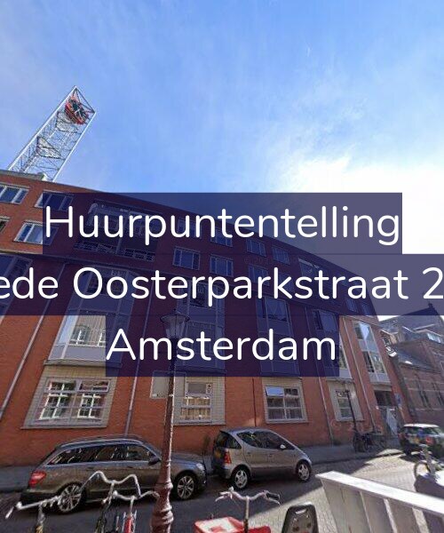 Foto gevel Huurpuntentelling voor Tweede Oosterparkstraat 254-F, Amsterdam