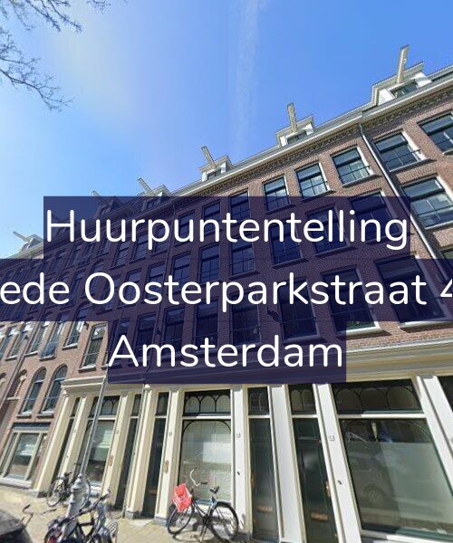 Foto gevel Huurpuntentelling voor Tweede Oosterparkstraat 43-A, Amsterdam