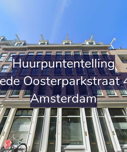 Foto gevel Huurpuntentelling voor Tweede Oosterparkstraat 45-A, Amsterdam