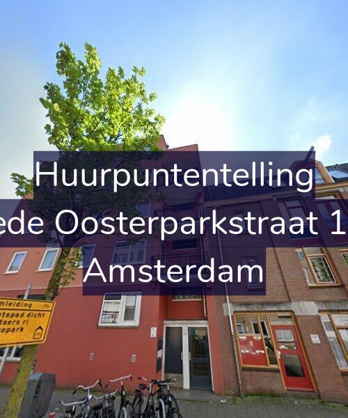 Foto gevel Huurpuntentelling voor Tweede Oosterparkstraat 110-C, Amsterdam