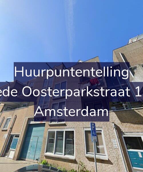 Foto gevel Huurpuntentelling voor Tweede Oosterparkstraat 119-D, Amsterdam