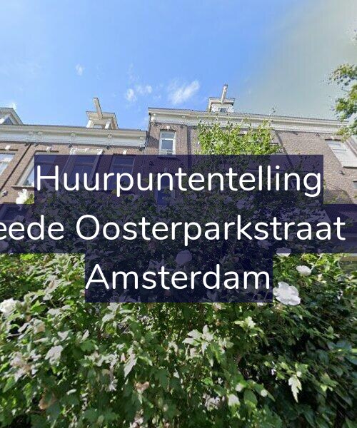 Foto gevel Huurpuntentelling voor Tweede Oosterparkstraat 279, Amsterdam