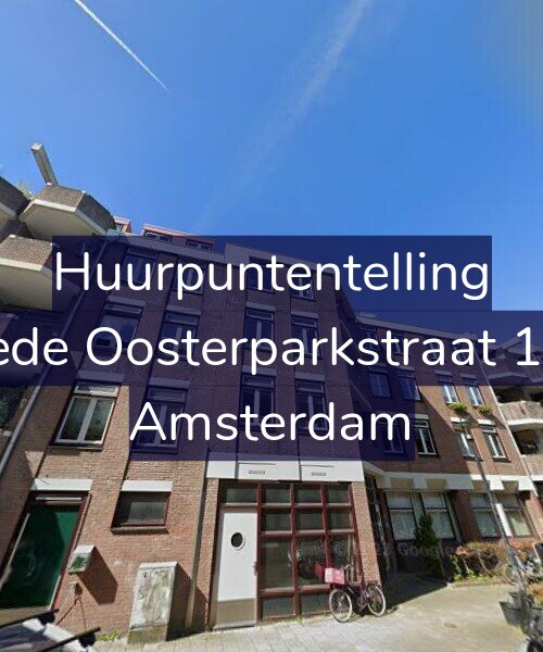 Foto gevel Huurpuntentelling voor Tweede Oosterparkstraat 161-C, Amsterdam
