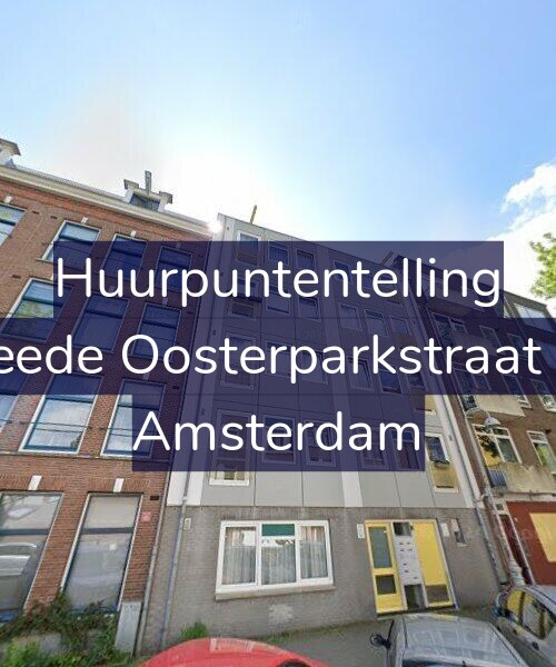 Foto gevel Huurpuntentelling voor Tweede Oosterparkstraat 8-C, Amsterdam