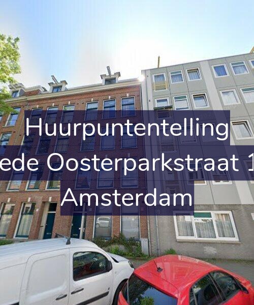 Foto gevel Huurpuntentelling voor Tweede Oosterparkstraat 10-H, Amsterdam