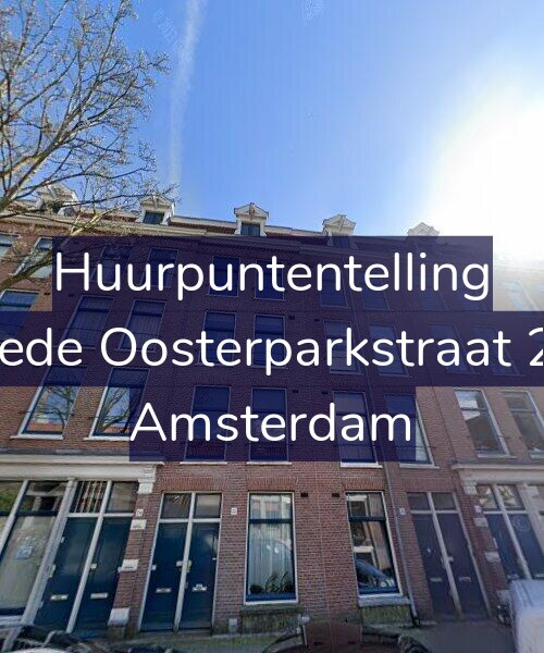 Foto gevel Huurpuntentelling voor Tweede Oosterparkstraat 22-H, Amsterdam