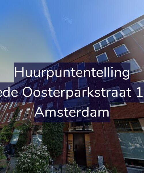Foto gevel Huurpuntentelling voor Tweede Oosterparkstraat 156-A, Amsterdam