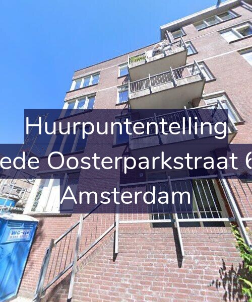 Foto gevel Huurpuntentelling voor Tweede Oosterparkstraat 60-C, Amsterdam