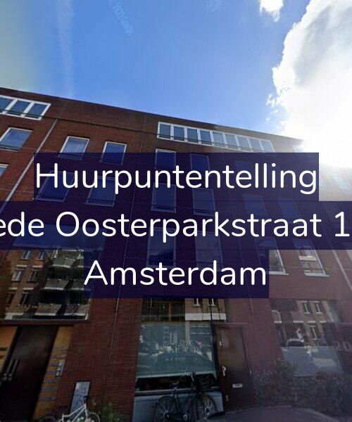 Foto gevel Huurpuntentelling voor Tweede Oosterparkstraat 154-R, Amsterdam