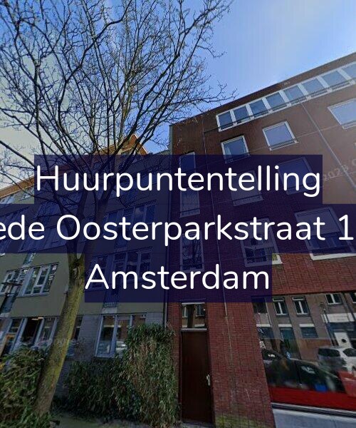 Foto gevel Huurpuntentelling voor Tweede Oosterparkstraat 172-C, Amsterdam