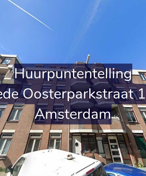 Foto gevel Huurpuntentelling voor Tweede Oosterparkstraat 155-C, Amsterdam