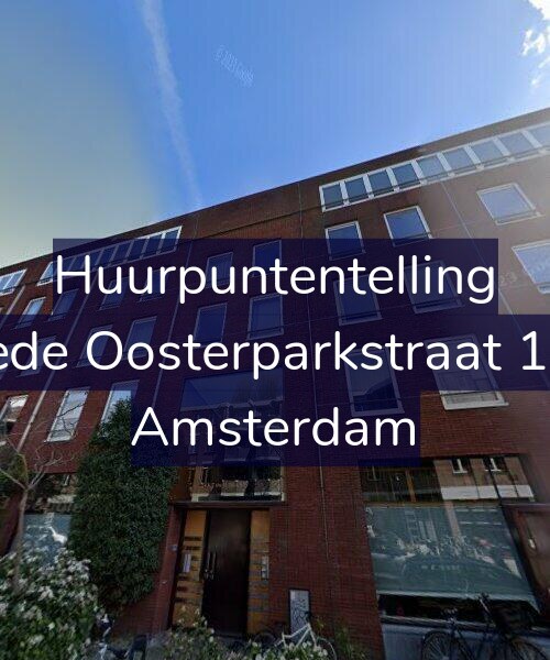Foto gevel Huurpuntentelling voor Tweede Oosterparkstraat 156-G, Amsterdam