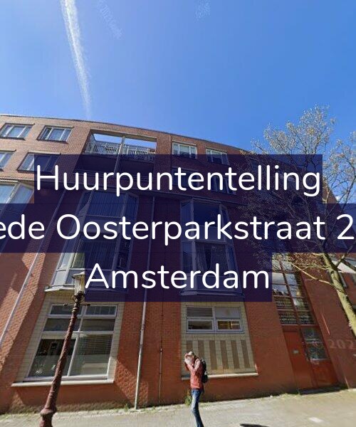 Foto gevel Huurpuntentelling voor Tweede Oosterparkstraat 256-C, Amsterdam