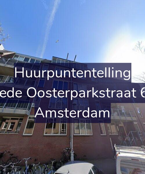 Foto gevel Huurpuntentelling voor Tweede Oosterparkstraat 64-D, Amsterdam