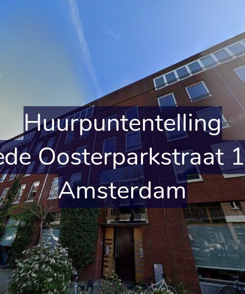 Foto gevel Huurpuntentelling voor Tweede Oosterparkstraat 156-B, Amsterdam