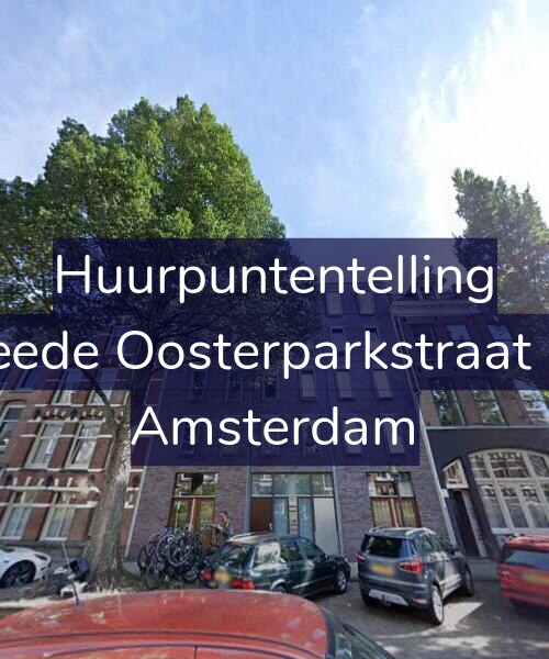 Foto gevel Huurpuntentelling voor Tweede Oosterparkstraat 312, Amsterdam