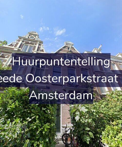 Foto gevel Huurpuntentelling voor Tweede Oosterparkstraat 267, Amsterdam