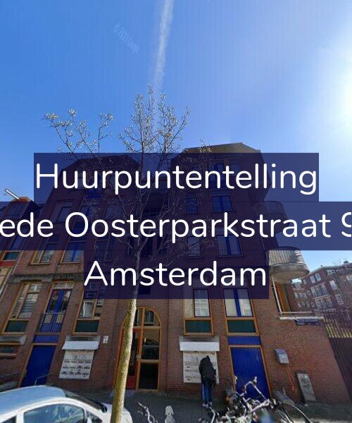 Foto gevel Huurpuntentelling voor Tweede Oosterparkstraat 90-D, Amsterdam