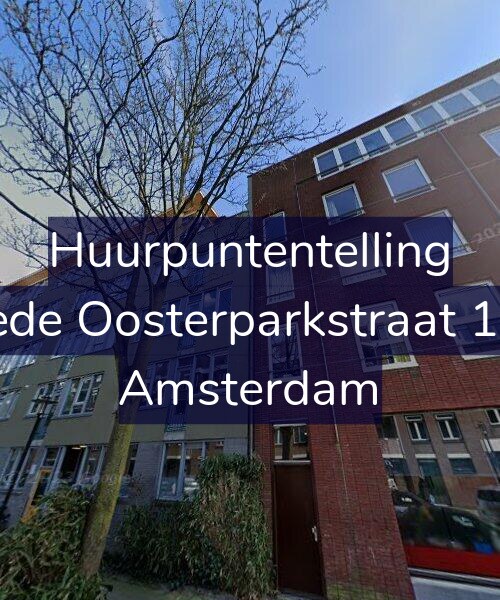 Foto gevel Huurpuntentelling voor Tweede Oosterparkstraat 172-A, Amsterdam