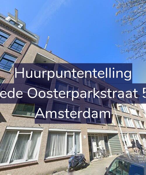 Foto gevel Huurpuntentelling voor Tweede Oosterparkstraat 59-C, Amsterdam