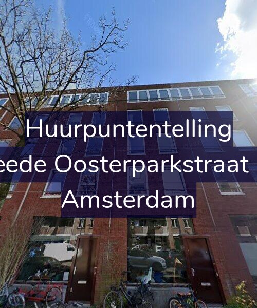 Foto gevel Huurpuntentelling voor Tweede Oosterparkstraat 142, Amsterdam