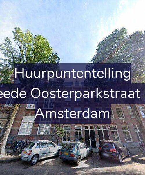 Foto gevel Huurpuntentelling voor Tweede Oosterparkstraat 272, Amsterdam