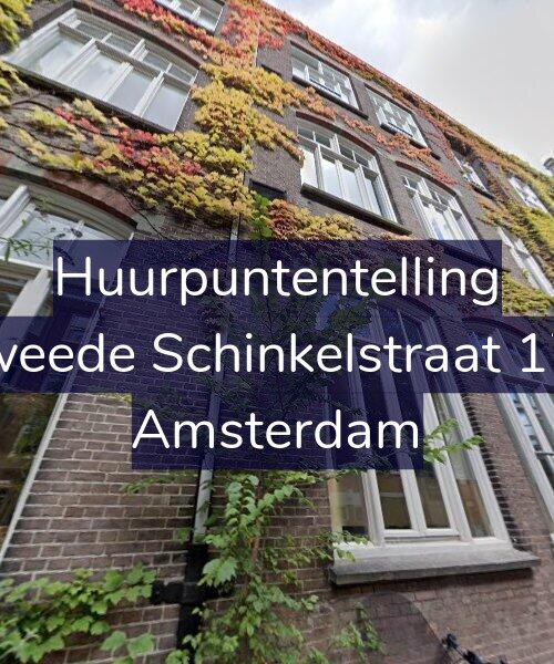 Foto gevel Huurpuntentelling voor Tweede Schinkelstraat 176, Amsterdam