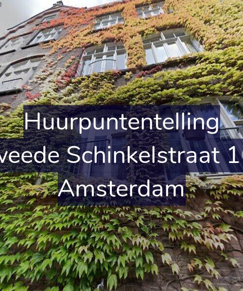 Foto gevel Huurpuntentelling voor Tweede Schinkelstraat 168, Amsterdam