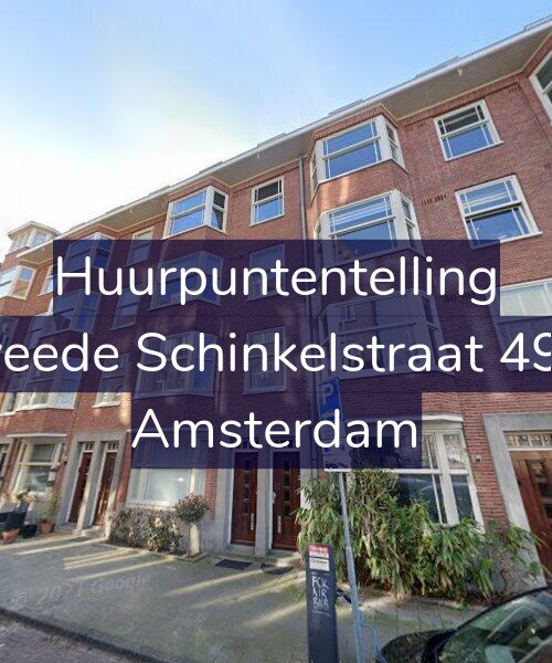 Foto gevel Huurpuntentelling voor Tweede Schinkelstraat 49-H, Amsterdam
