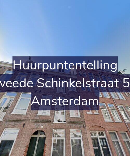 Foto gevel Huurpuntentelling voor Tweede Schinkelstraat 5-2, Amsterdam