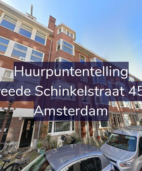 Foto gevel Huurpuntentelling voor Tweede Schinkelstraat 45-H, Amsterdam