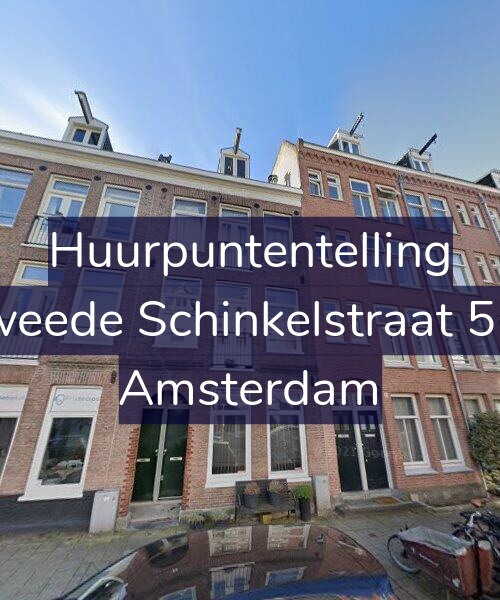 Foto gevel Huurpuntentelling voor Tweede Schinkelstraat 5-H, Amsterdam