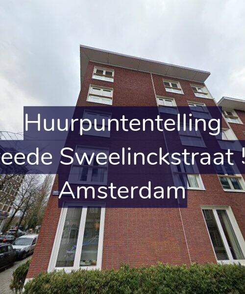 Foto gevel Huurpuntentelling voor Tweede Sweelinckstraat 5-E, Amsterdam