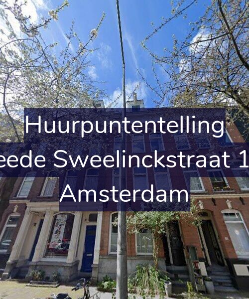 Foto gevel Huurpuntentelling voor Tweede Sweelinckstraat 12-1, Amsterdam