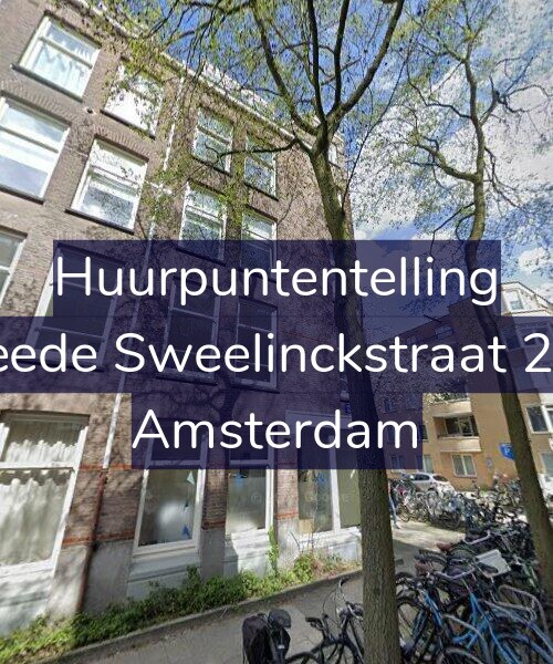 Foto gevel Huurpuntentelling voor Tweede Sweelinckstraat 22-H, Amsterdam