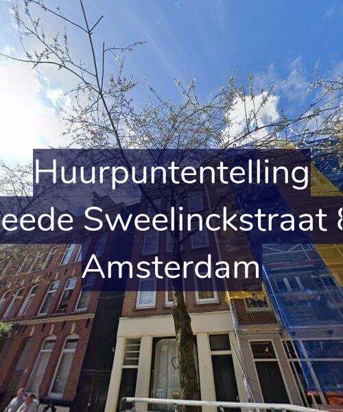 Foto gevel Huurpuntentelling voor Tweede Sweelinckstraat 8-2, Amsterdam