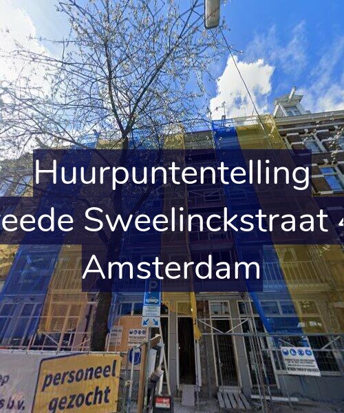 Foto gevel Huurpuntentelling voor Tweede Sweelinckstraat 4-1, Amsterdam