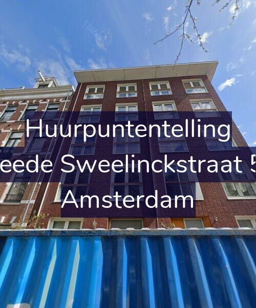 Foto gevel Huurpuntentelling voor Tweede Sweelinckstraat 5-D, Amsterdam