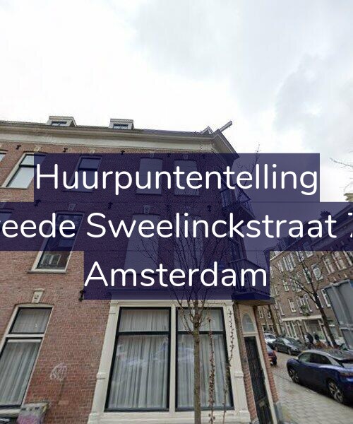 Foto gevel Huurpuntentelling voor Tweede Sweelinckstraat 7-1, Amsterdam