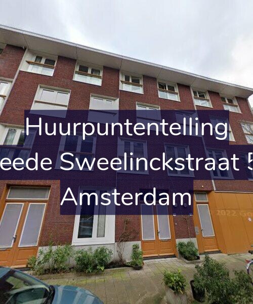 Foto gevel Huurpuntentelling voor Tweede Sweelinckstraat 5-H, Amsterdam