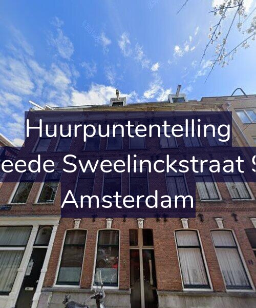Foto gevel Huurpuntentelling voor Tweede Sweelinckstraat 9-1, Amsterdam