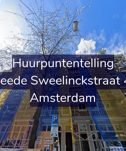 Foto gevel Huurpuntentelling voor Tweede Sweelinckstraat 4-2, Amsterdam