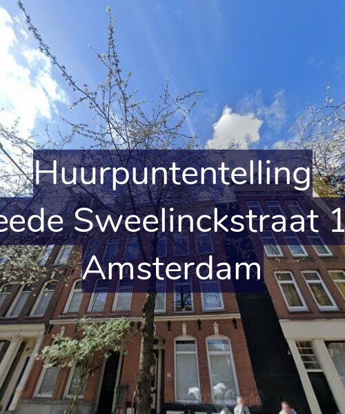 Foto gevel Huurpuntentelling voor Tweede Sweelinckstraat 10-2, Amsterdam