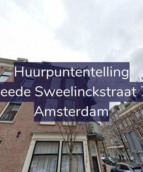Foto gevel Huurpuntentelling voor Tweede Sweelinckstraat 7-3, Amsterdam