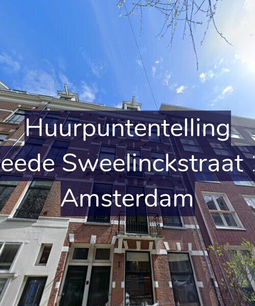 Foto gevel Huurpuntentelling voor Tweede Sweelinckstraat 1-2, Amsterdam
