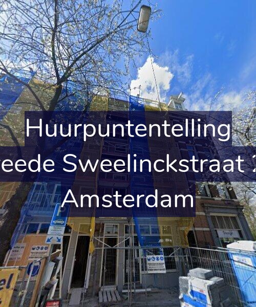 Foto gevel Huurpuntentelling voor Tweede Sweelinckstraat 2-1, Amsterdam
