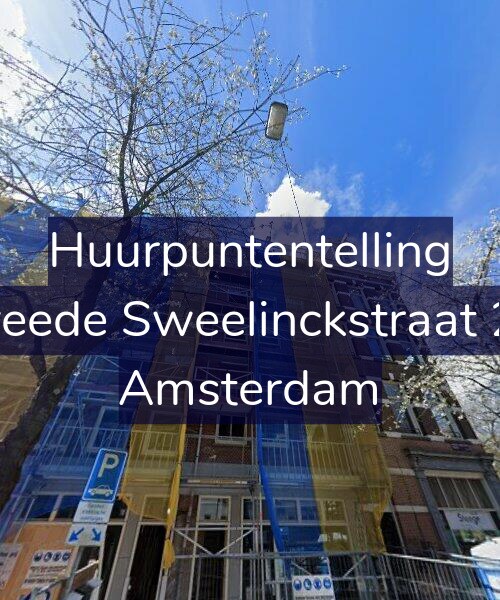 Foto gevel Huurpuntentelling voor Tweede Sweelinckstraat 2-3, Amsterdam